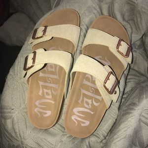 Slip on sandals
